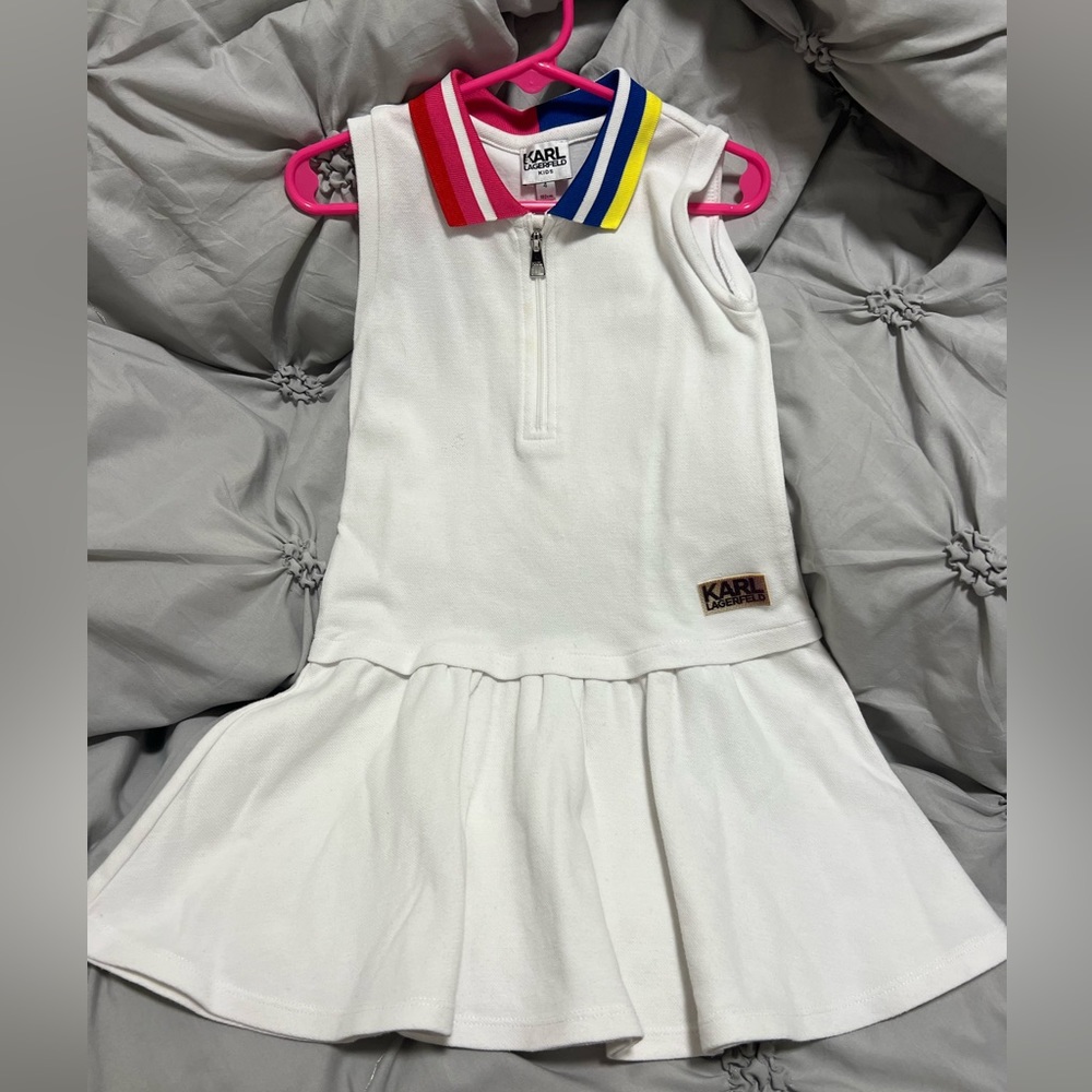 Karl lagerfeld toddler tennis dress size 4